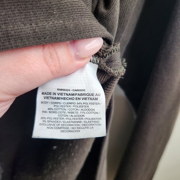 Nike- Dark Olive Crew Neck  Sweatshirt - Picture 8 of 8